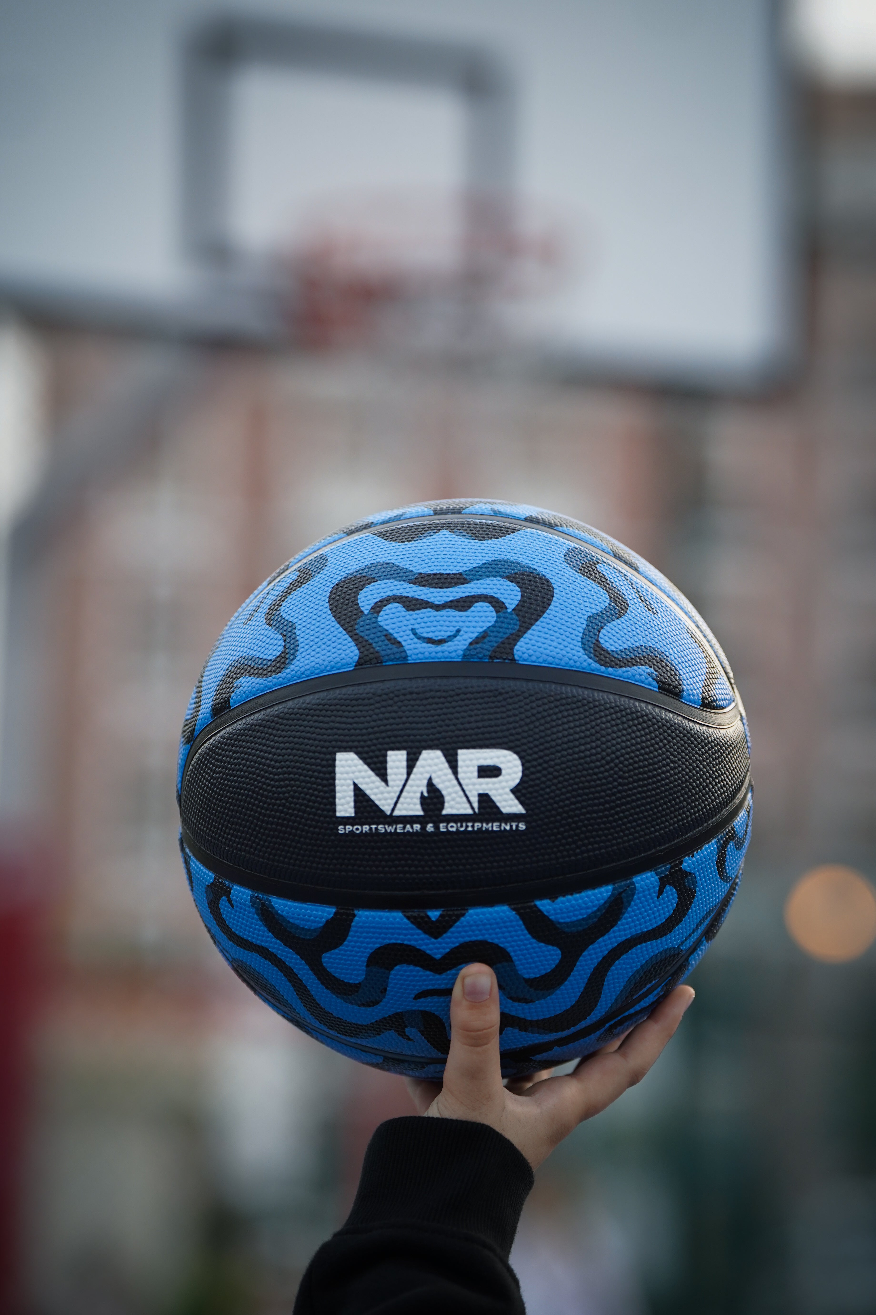 NAR Smilies Blue - Kids Basketball