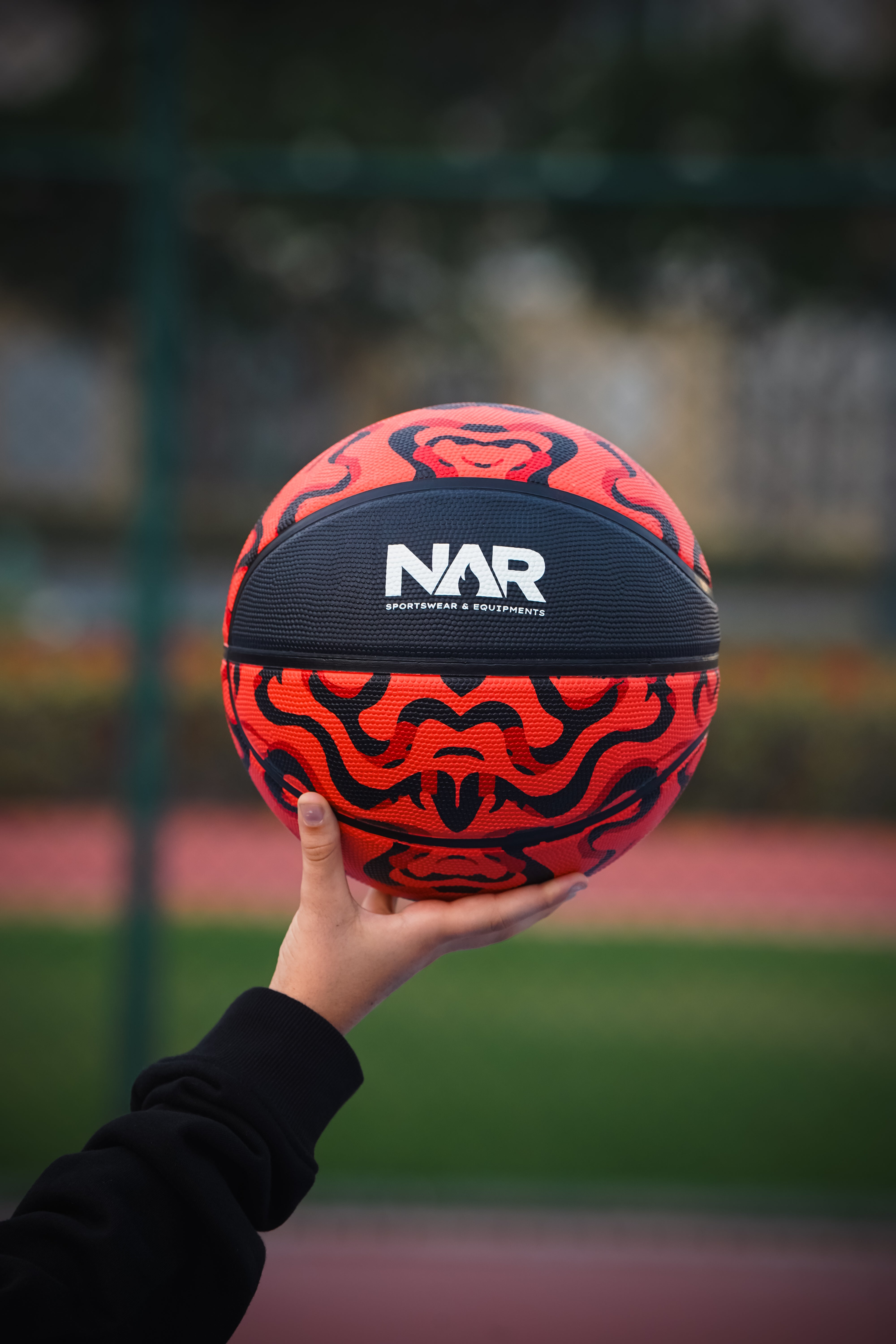 NAR Smilies Red - Kids Basketball